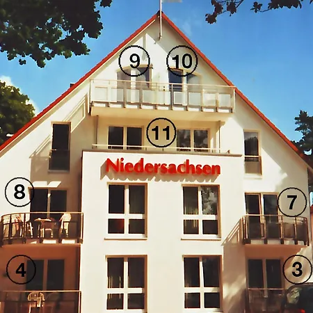 Haus Niedersachsen 8 Apartment *